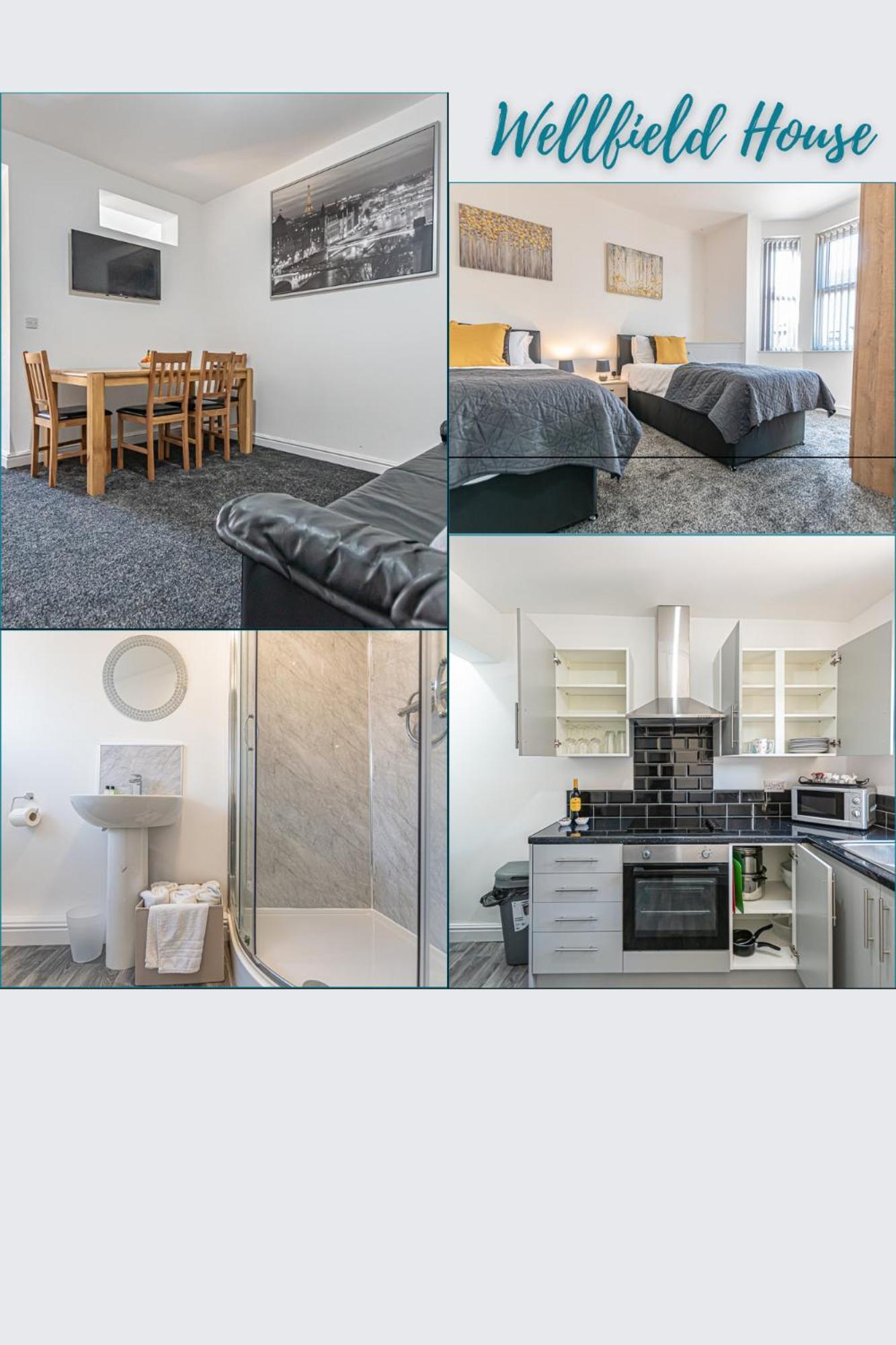 Wellfield Serviced Accommodation Warrington Zewnętrze zdjęcie